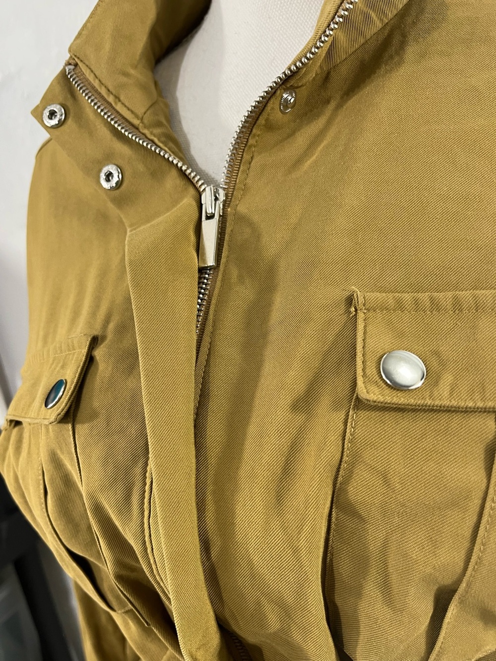 NINE WEST BELTED UTILITY JACKET - Picture 9 of 14